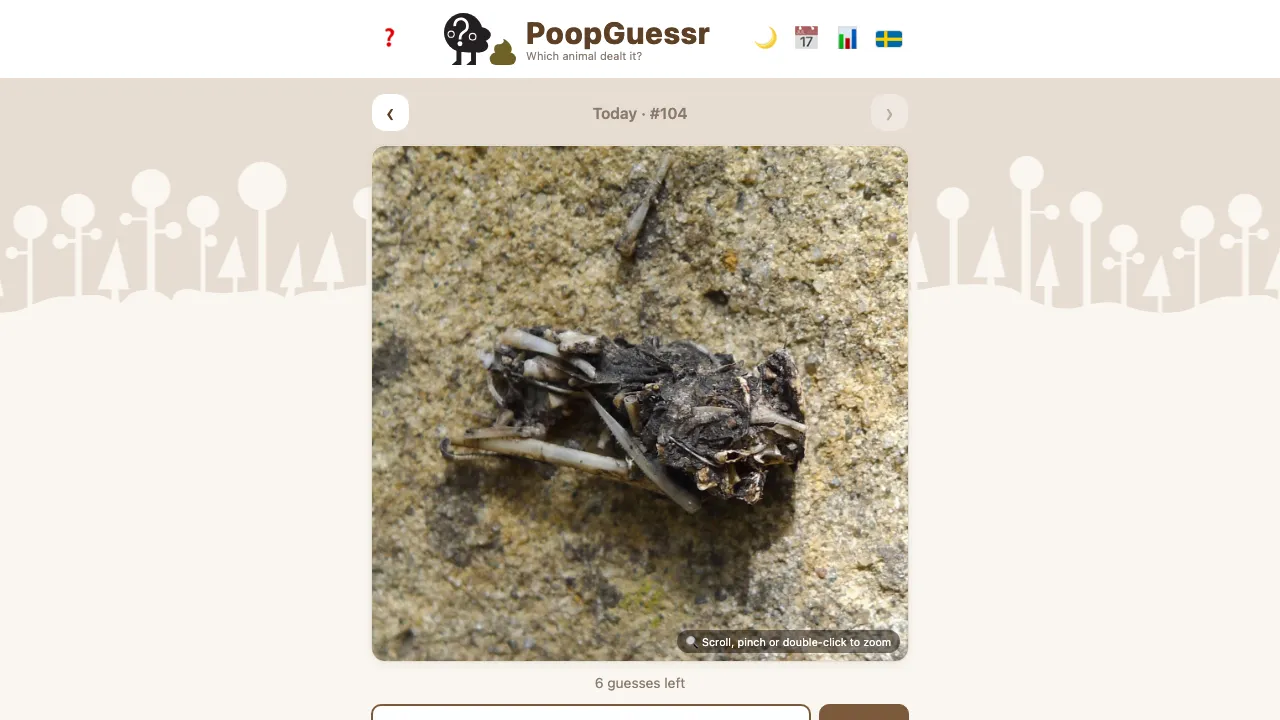 Poopguessr screenshot 1