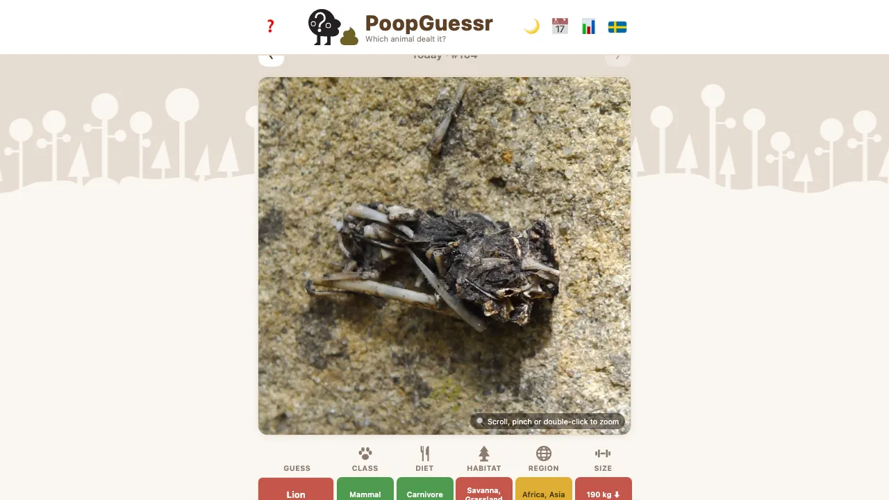 Poopguessr screenshot 2