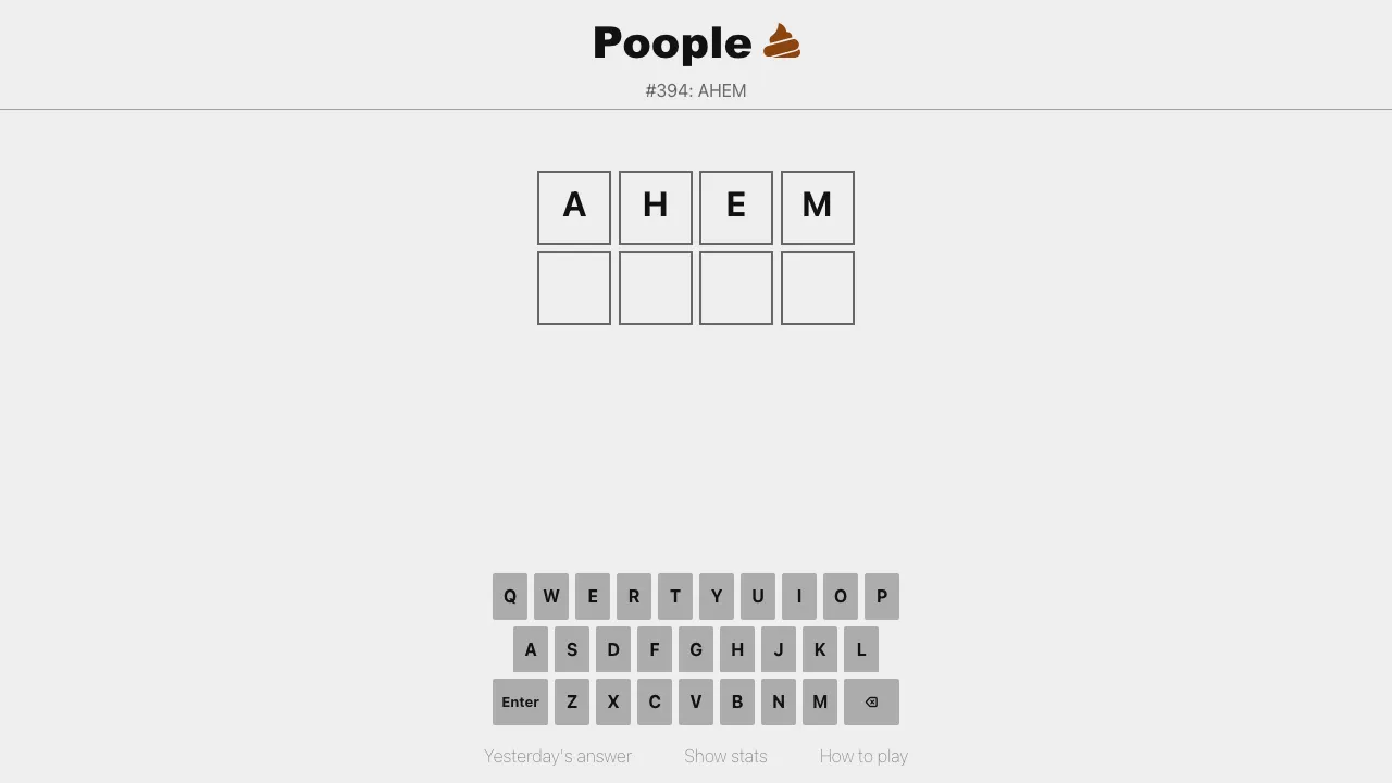 Poople screenshot 1