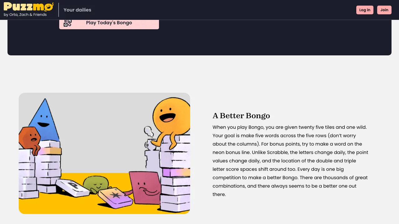 Puzzmo - Bongo screenshot 1