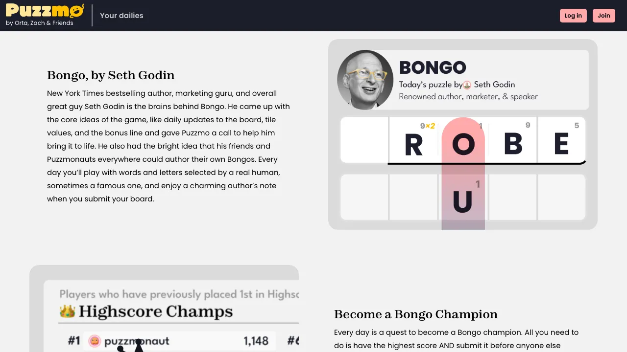Puzzmo - Bongo screenshot 2