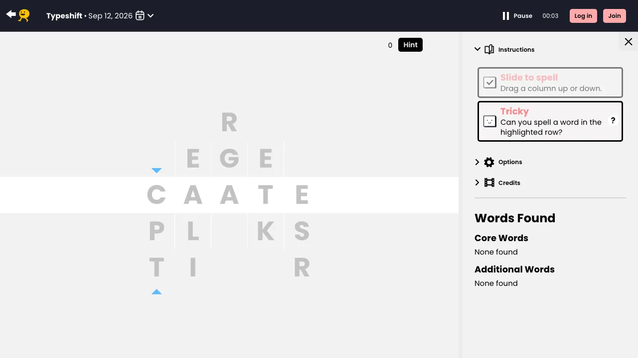 Puzzmo - Typeshift screenshot 2