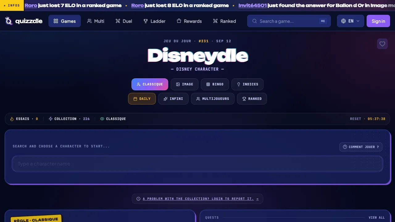 Quizzdle screenshot 1
