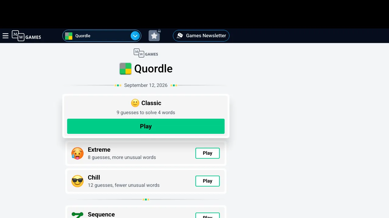 Quordle cover