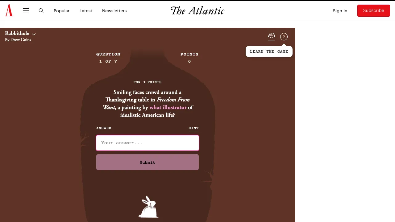 Rabbithole screenshot 1