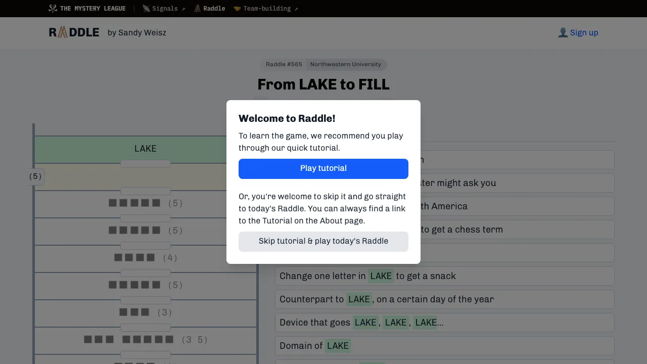 Raddle cover