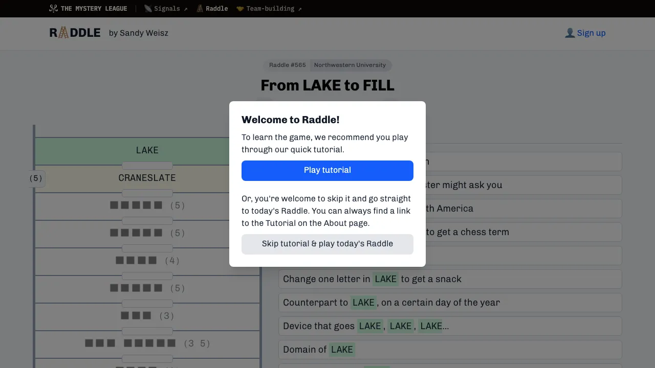 Raddle screenshot 2