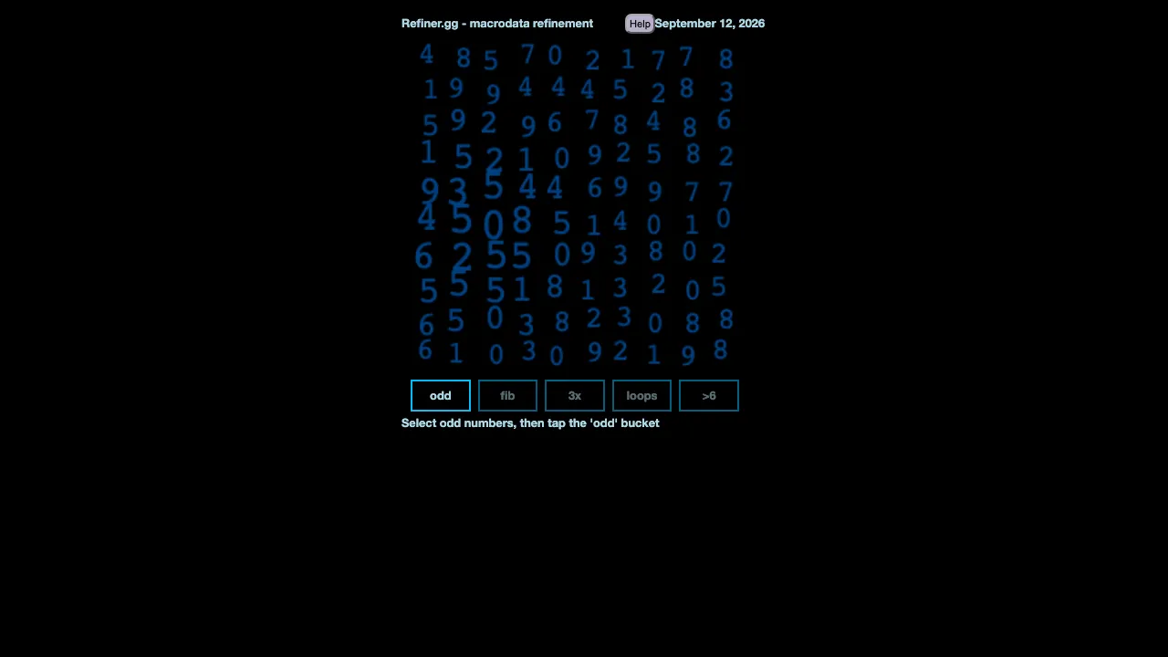 Refiner screenshot 2