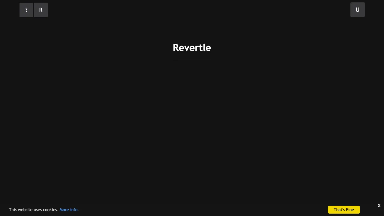 Revertle cover