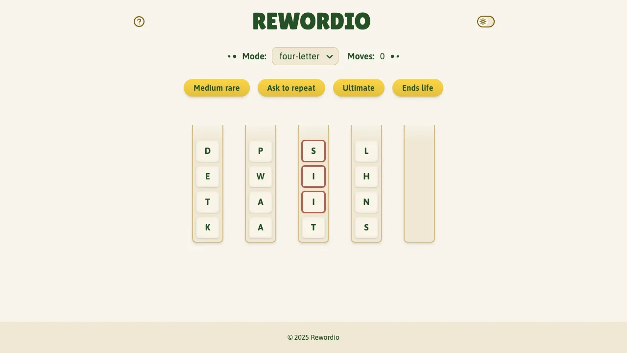 Rewordio screenshot 3