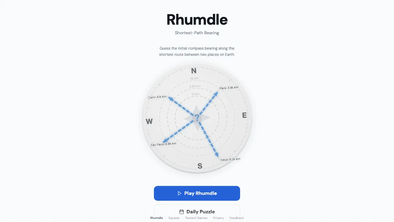 Rhumdle screenshot 1