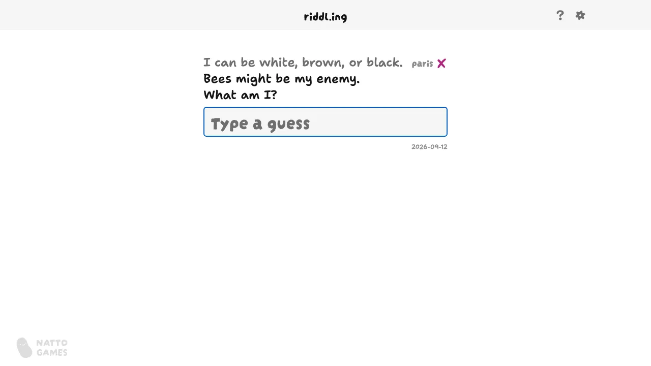 Riddling screenshot 1