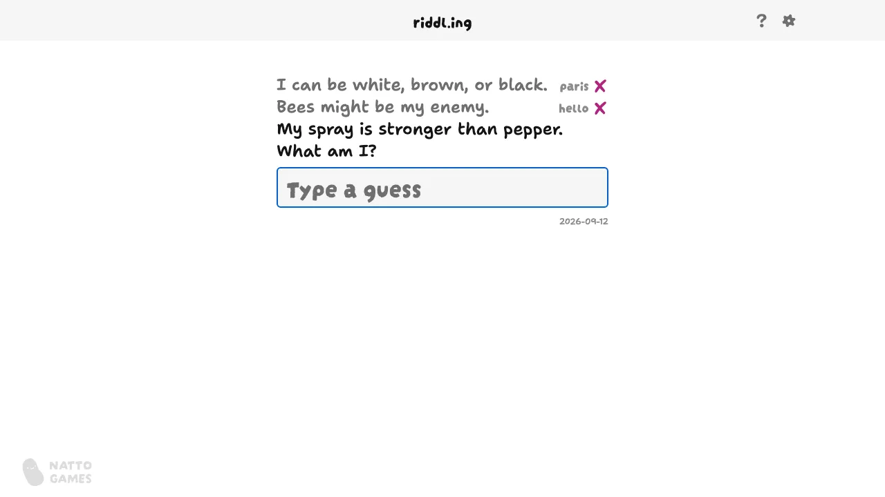 Riddling screenshot 2