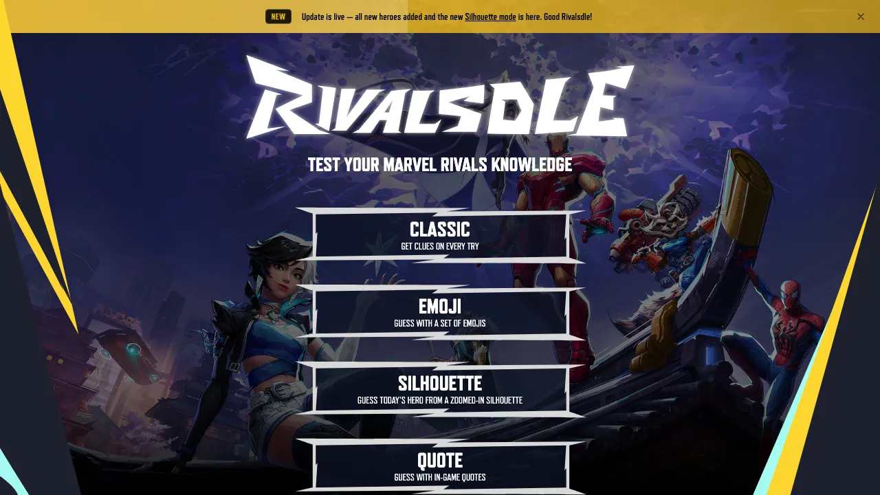 Rivalsdle screenshot 2