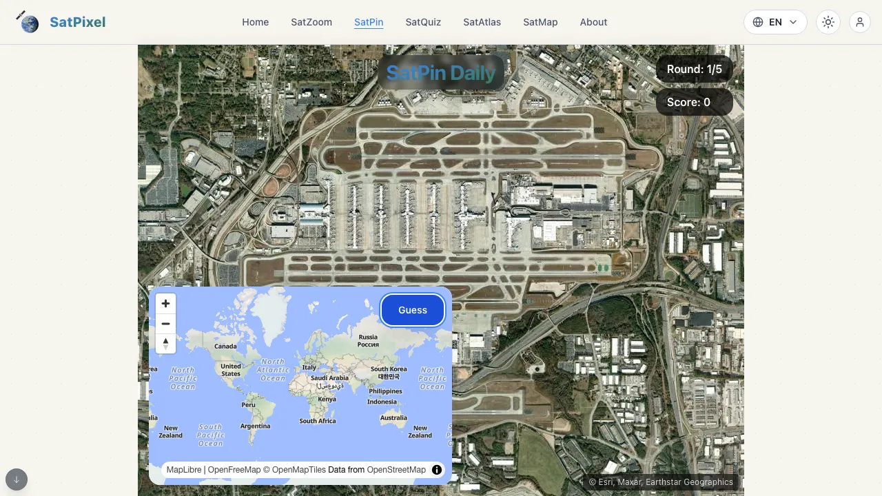 SatPin screenshot 2