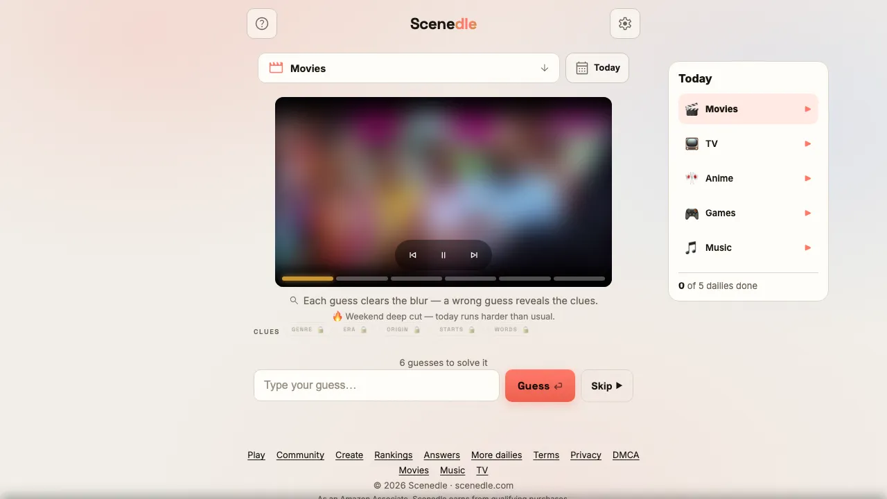 Scenedle cover