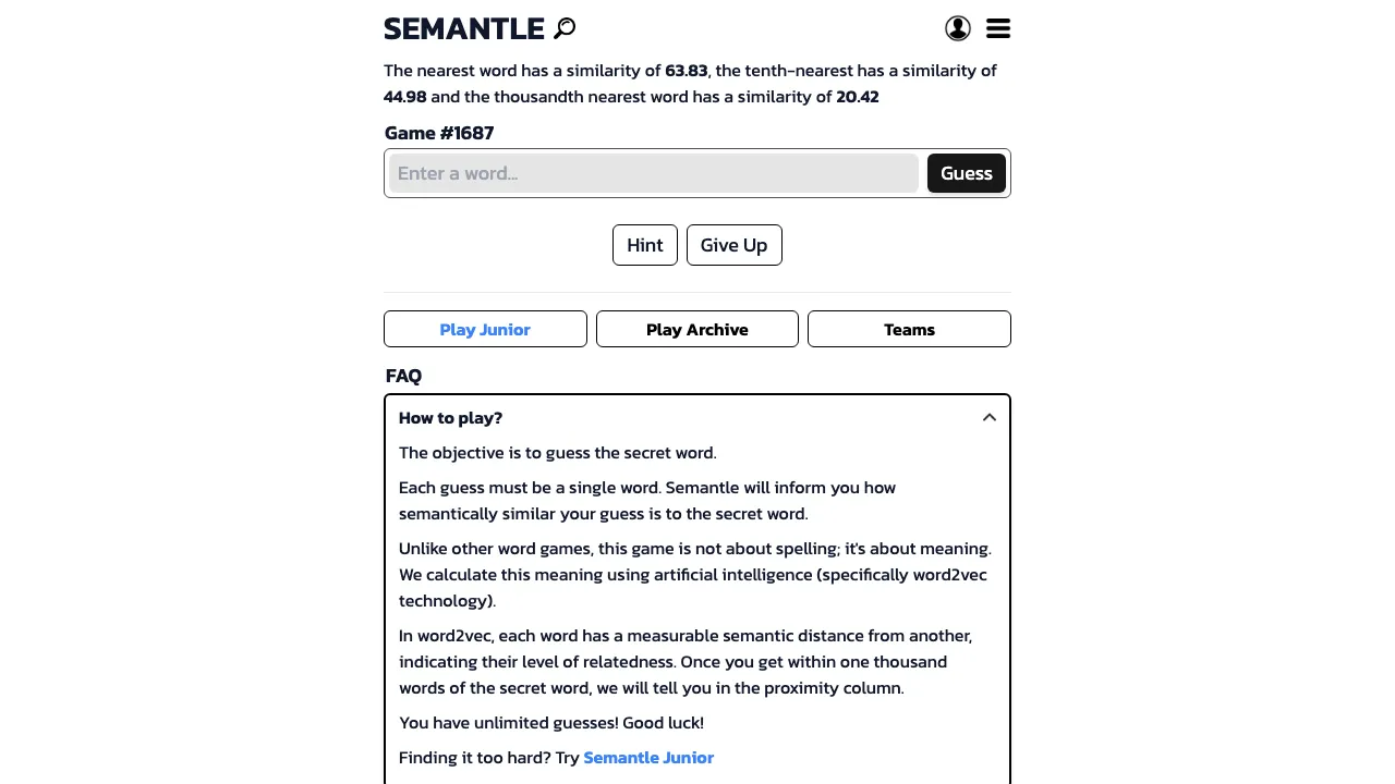 Semantle cover