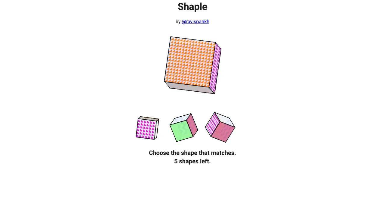 Shaple cover