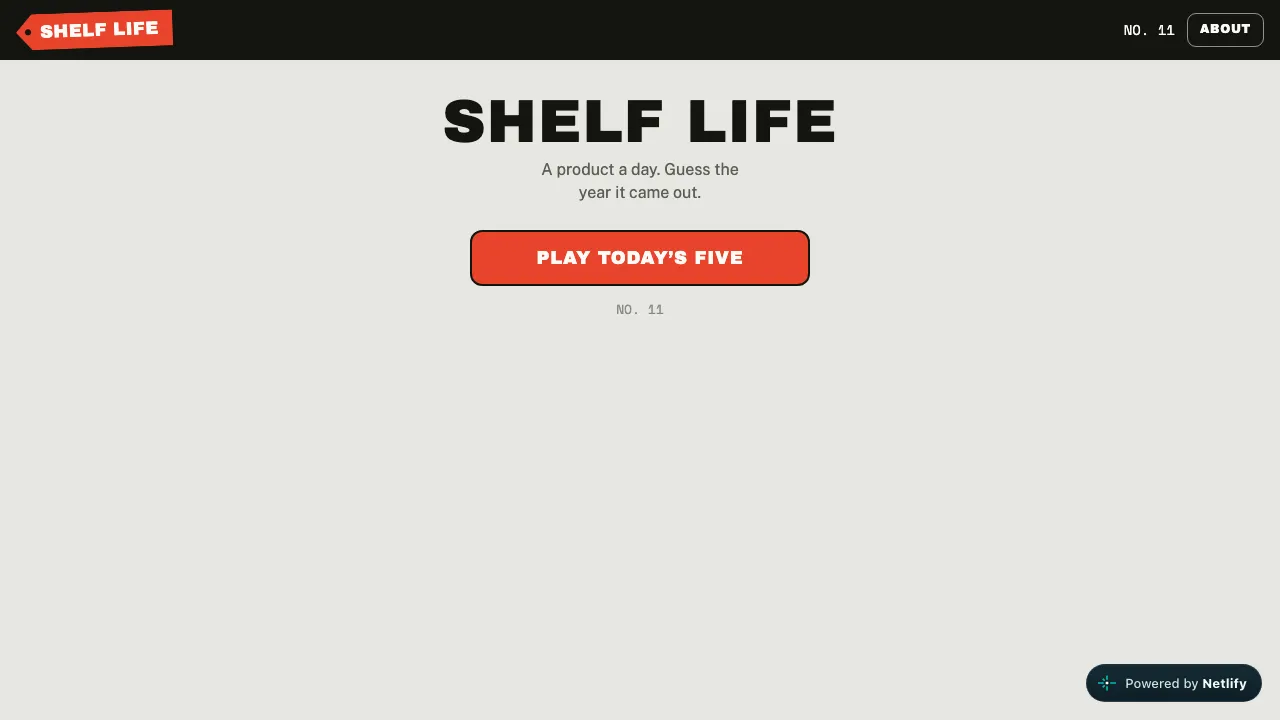 Shelf Life cover