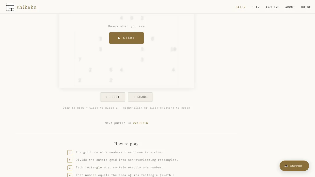 Shikaku screenshot 1