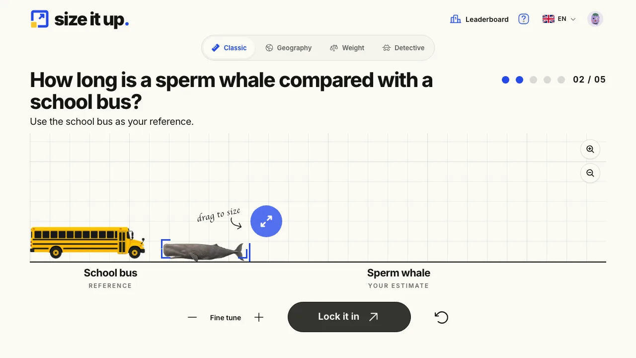Size It Up screenshot 2