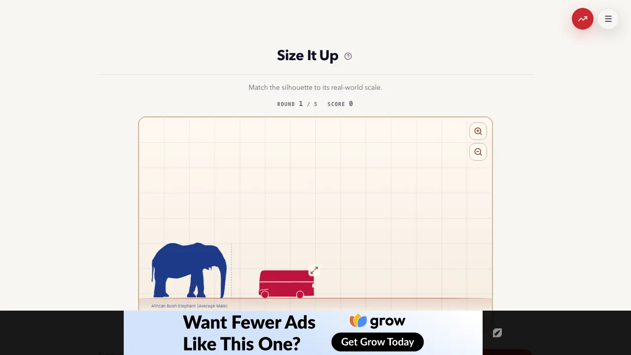 Size It Up screenshot 1