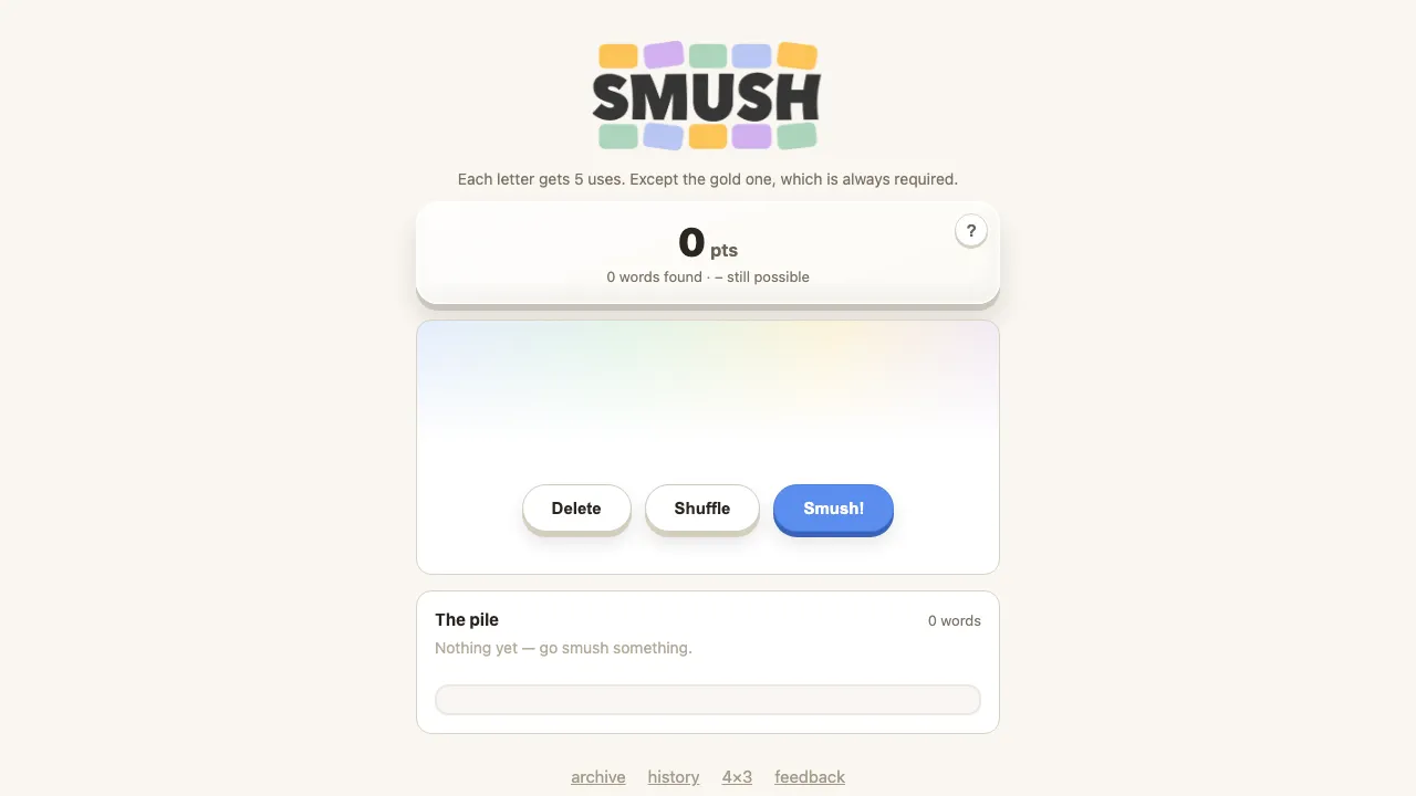 Smush cover