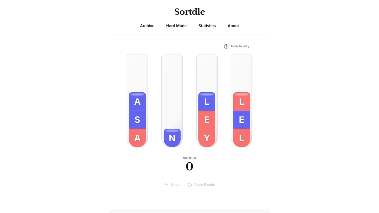Sortdle cover