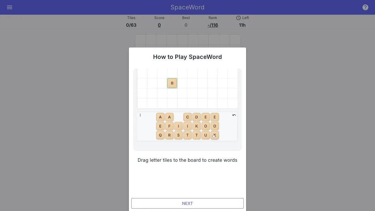 SpaceWord screenshot 3