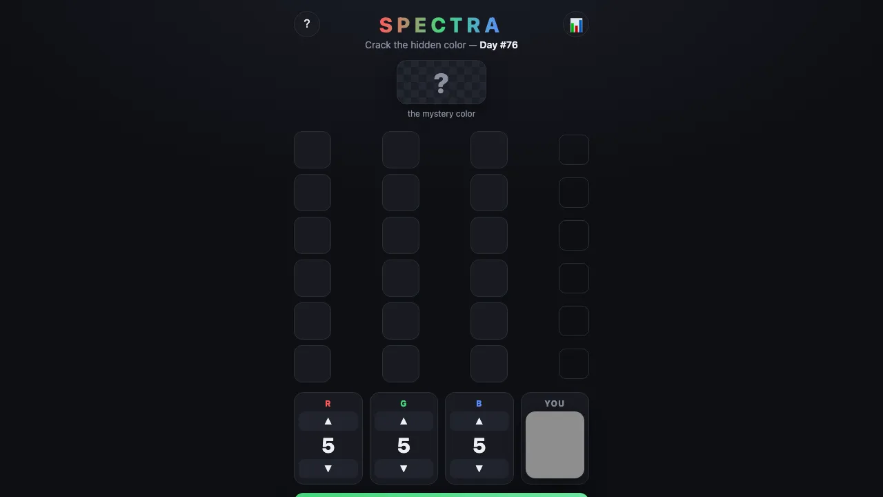 Spectra screenshot 1