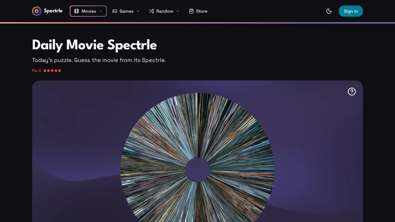 Spectrle cover