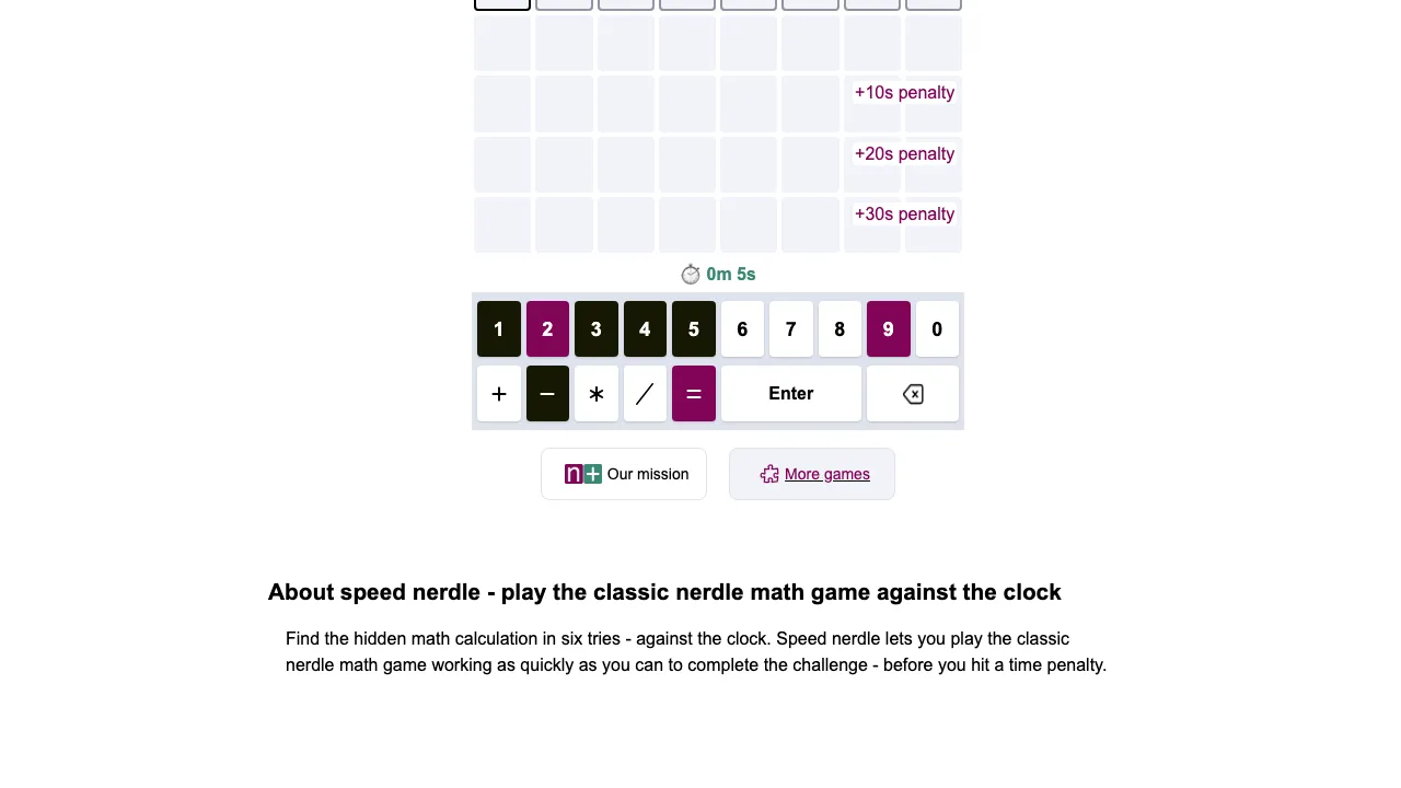 Speed Nerdle cover