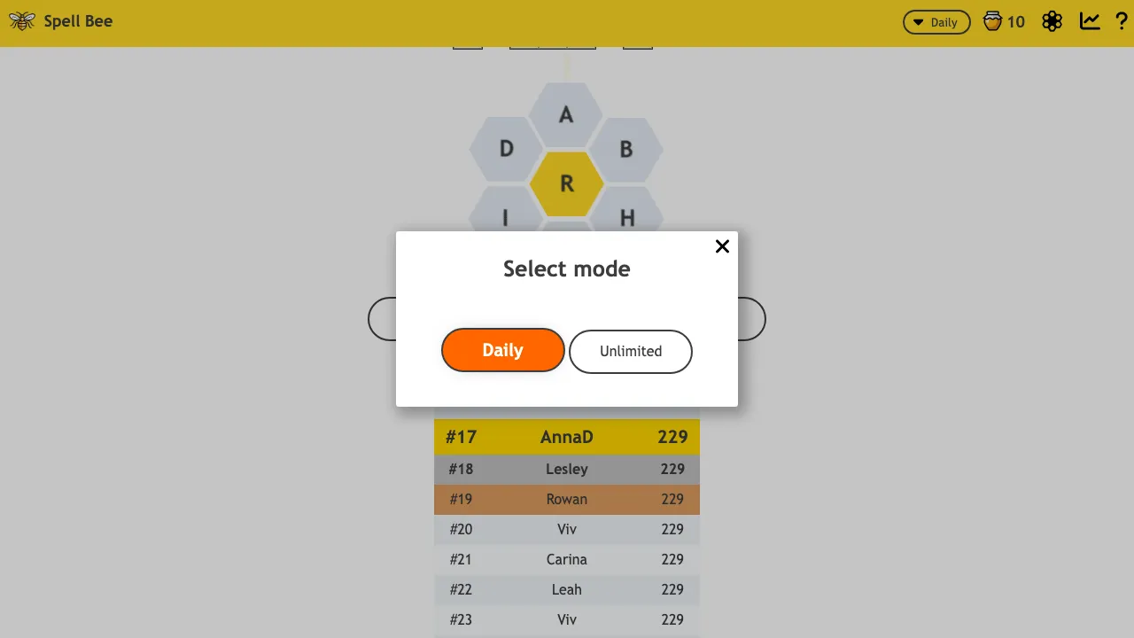 Spell Bee screenshot 1