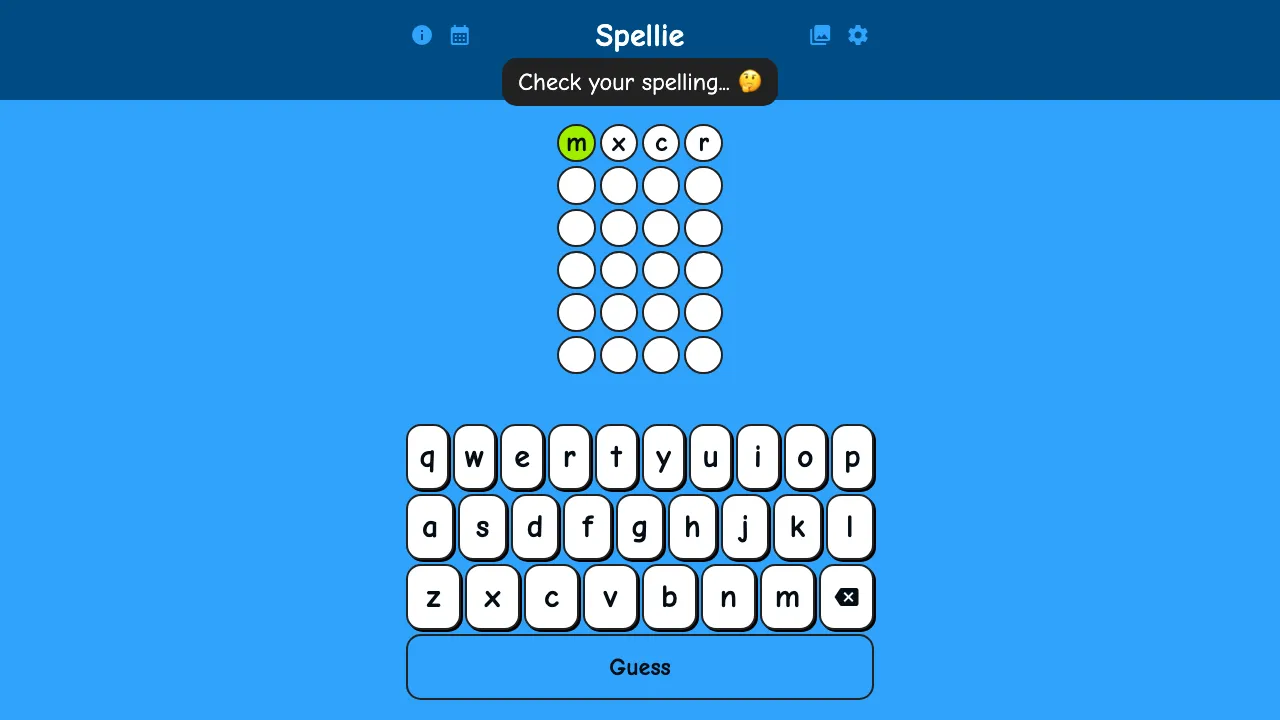 Spellie screenshot 2