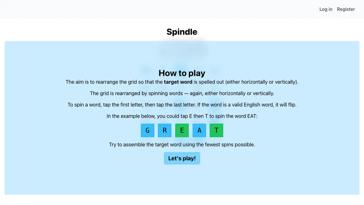 Spindle screenshot 1