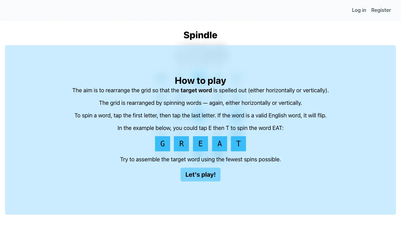 Spindle screenshot 2