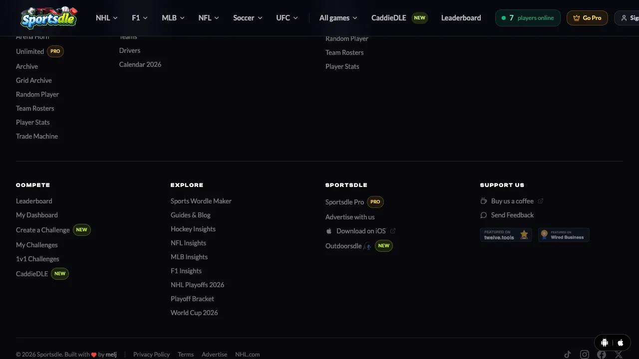 Sportsdle screenshot 1