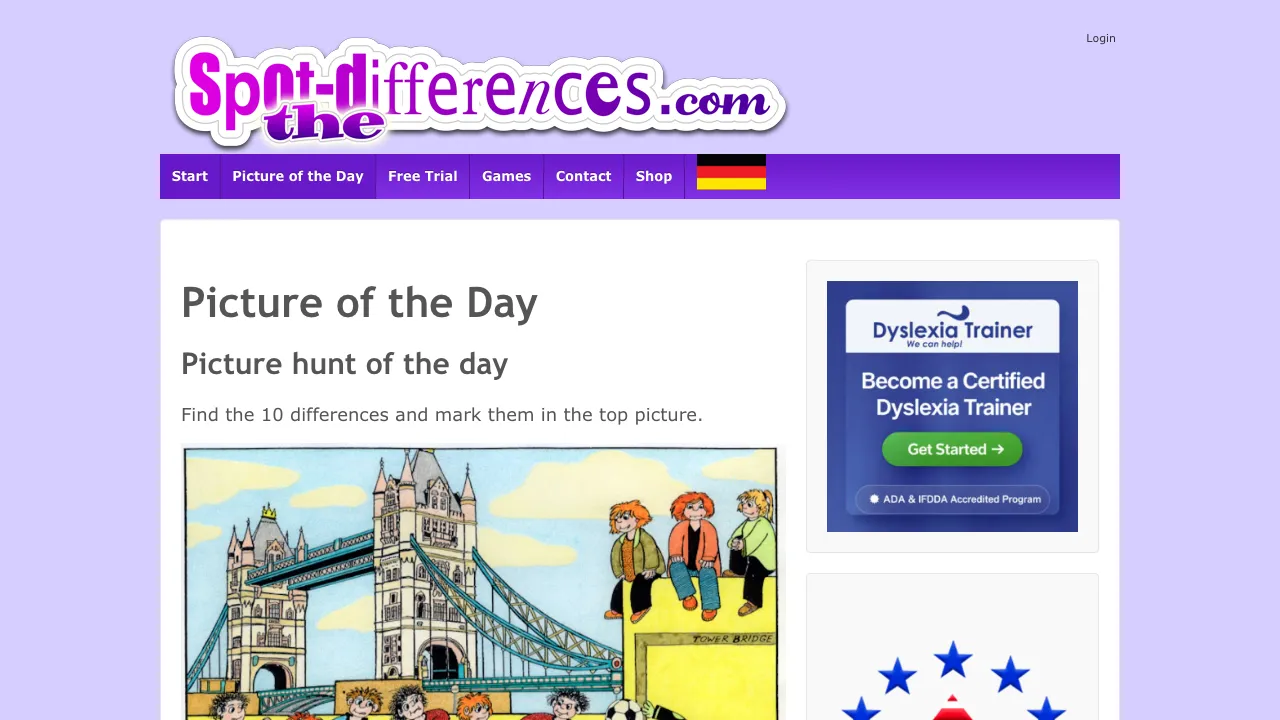Spot the differences cover