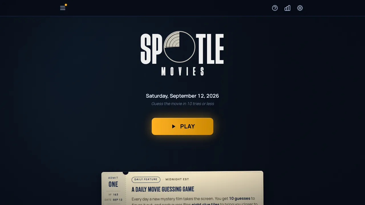 Spotle Movie cover