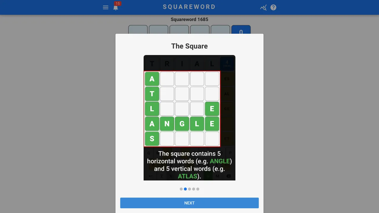Squareword screenshot 1