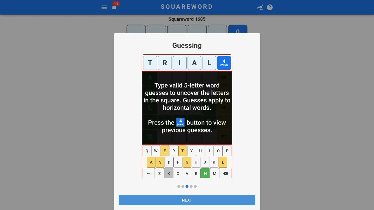 Squareword screenshot 2