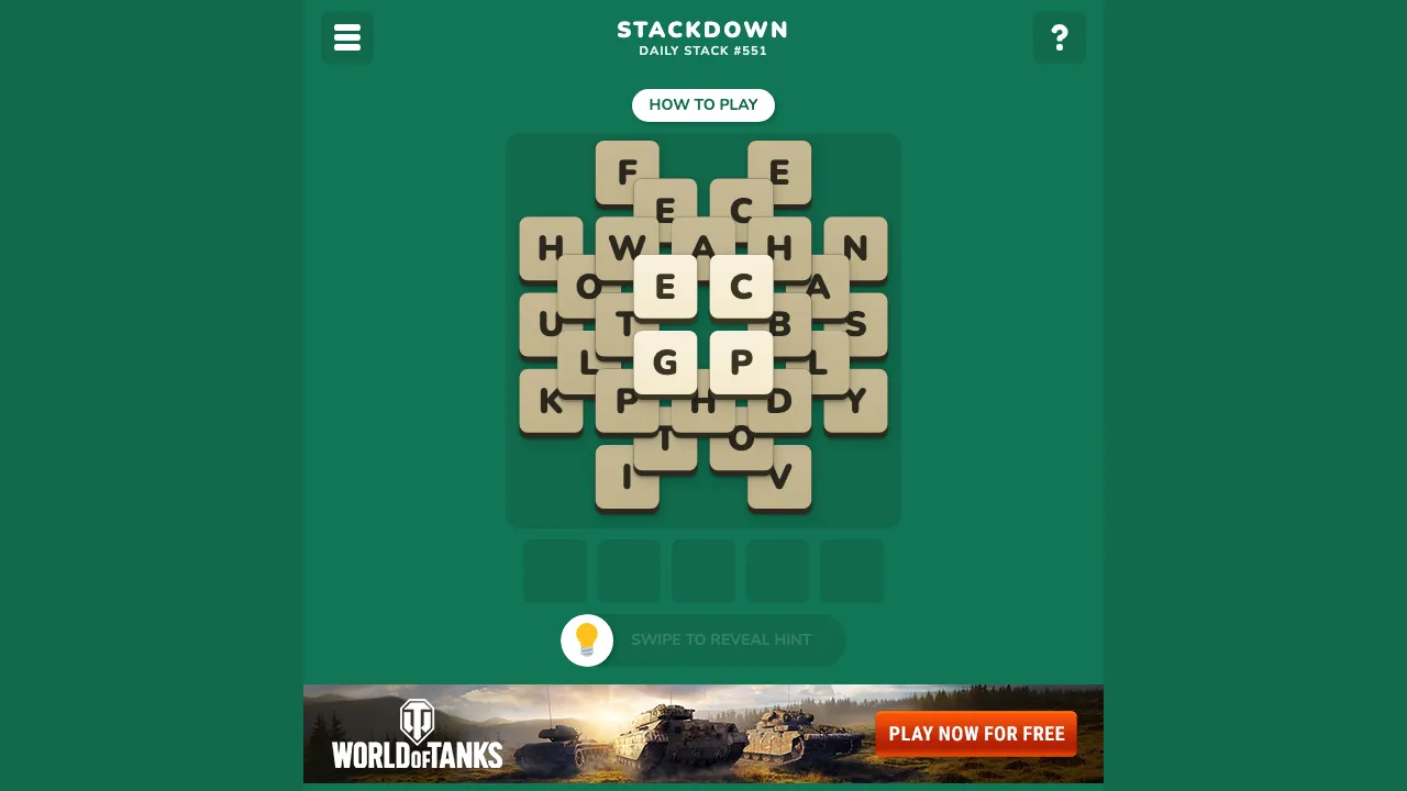 Stackdown screenshot 1