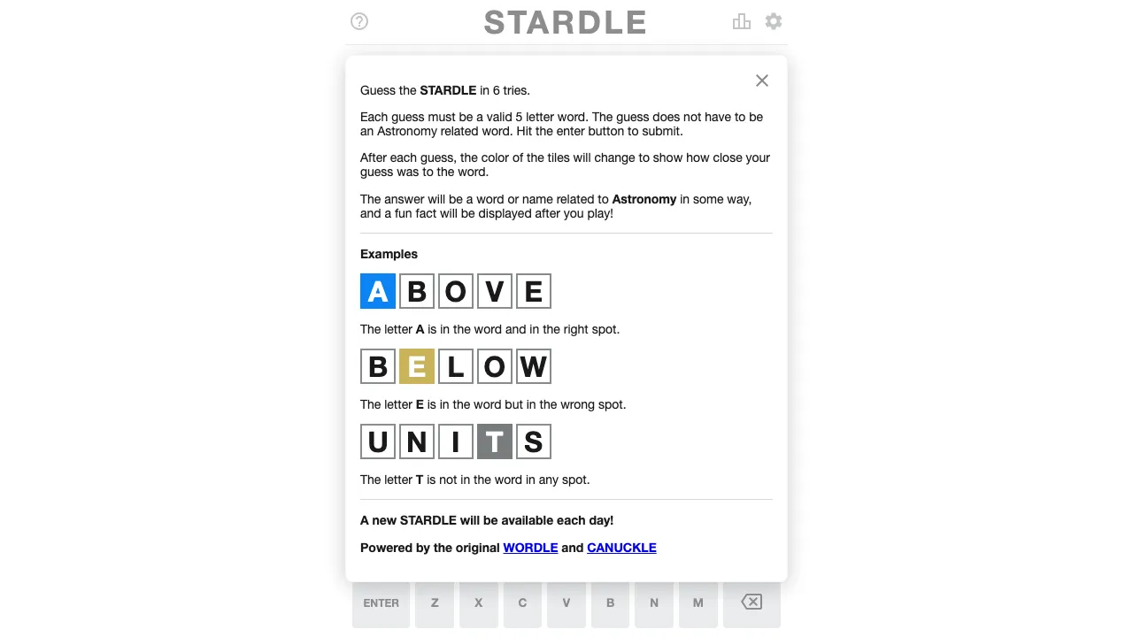 Stardle cover