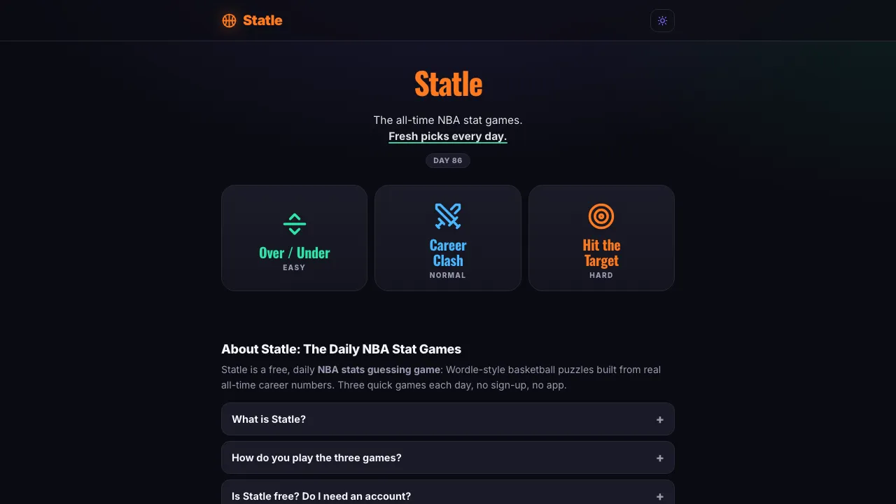 Statle cover