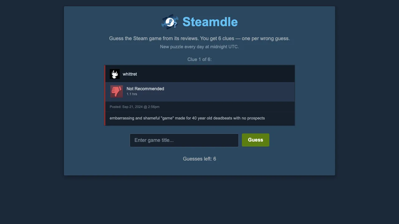steamdle.com cover