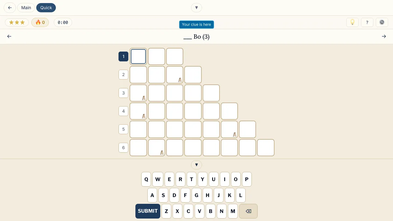 Stepwords screenshot 1