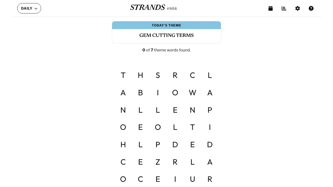Strands cover