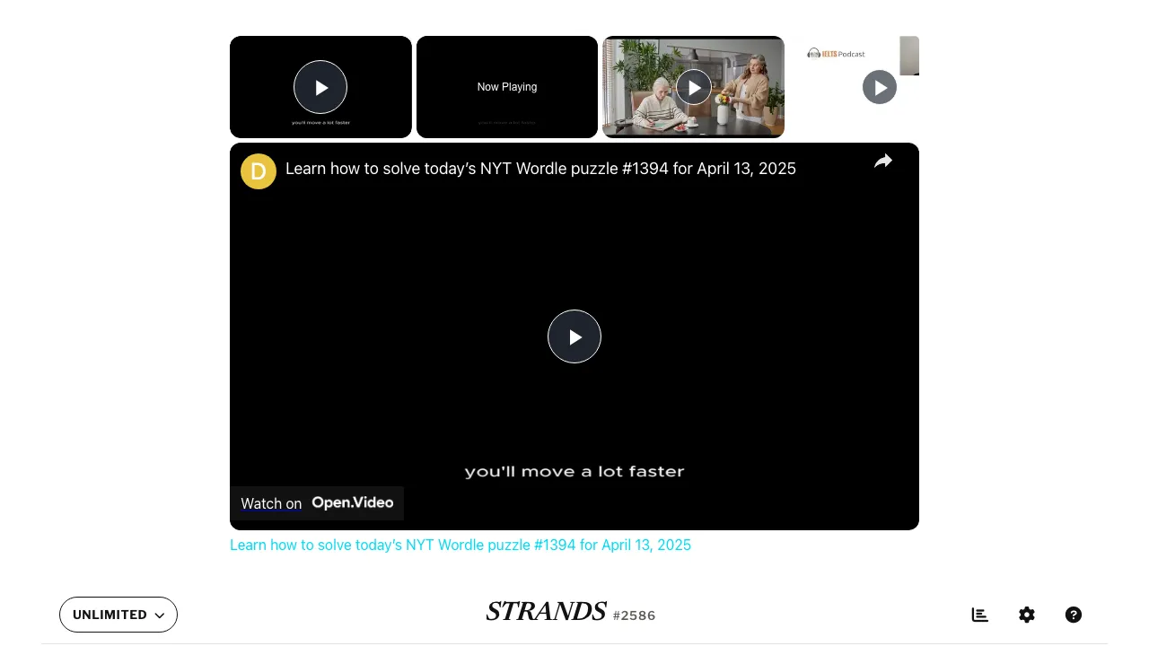 Strands screenshot 2