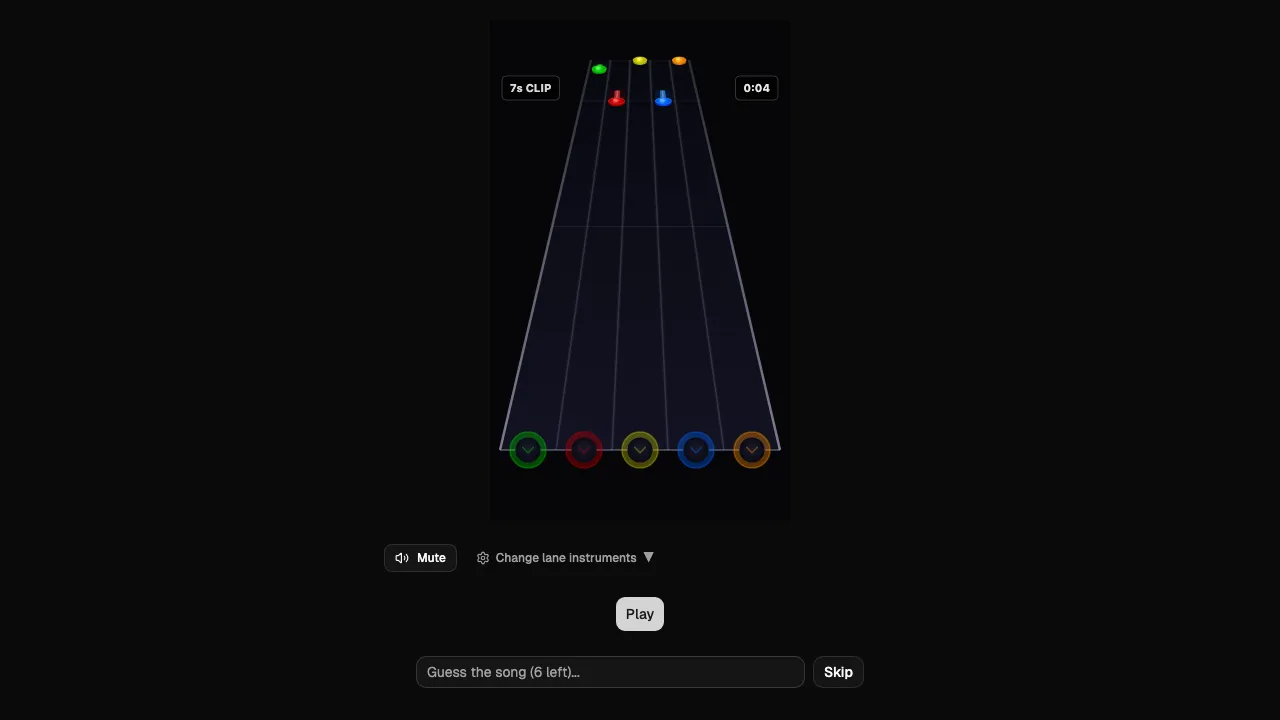 Strumdle screenshot 1