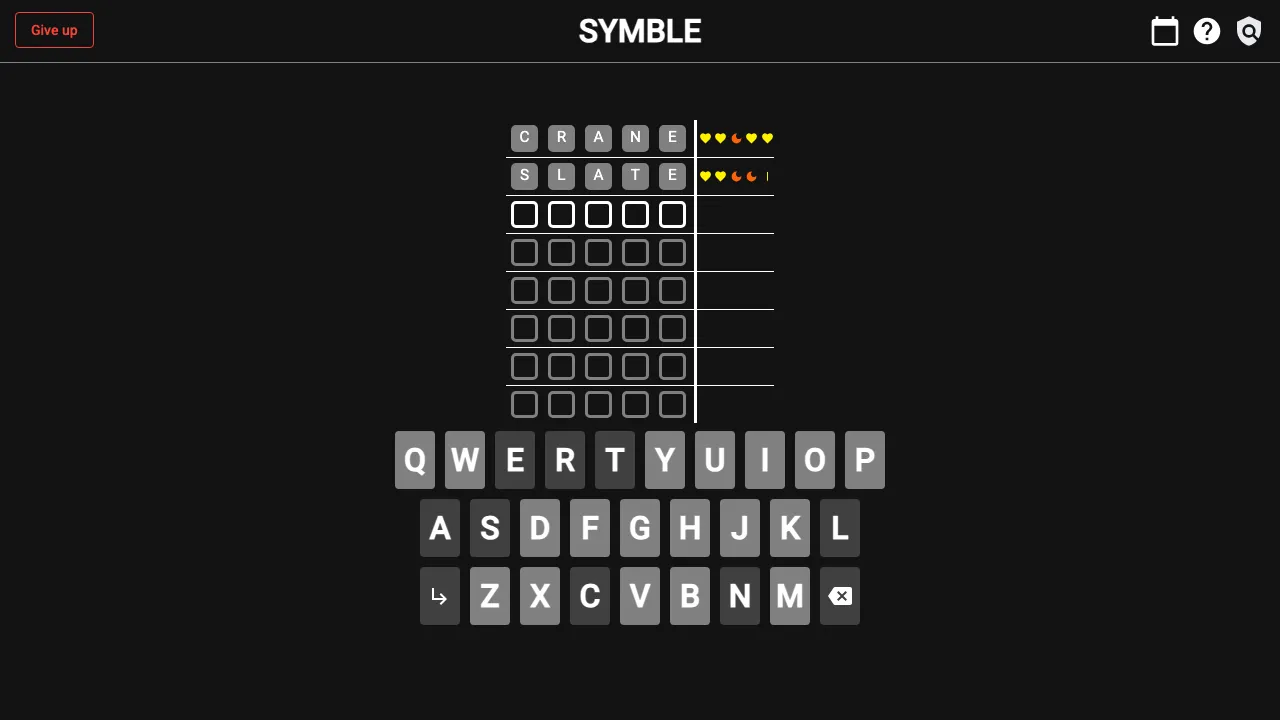 Symble screenshot 2